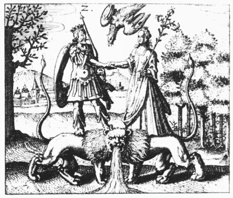 Marriage of the Red King and White Queen in Alchemy